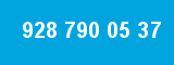 928 790 05 37 928 790 05 37